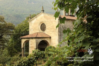 Vista frontale della Chiesa delle Sante
